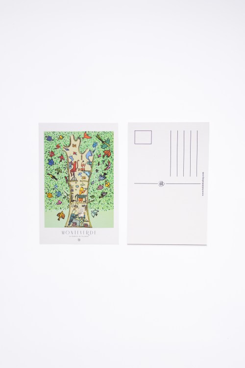 Monteverde Fabrica de Aves Postcard