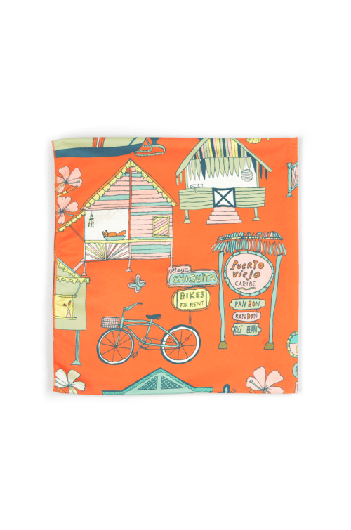 Caribe Casitas Travel Blanket