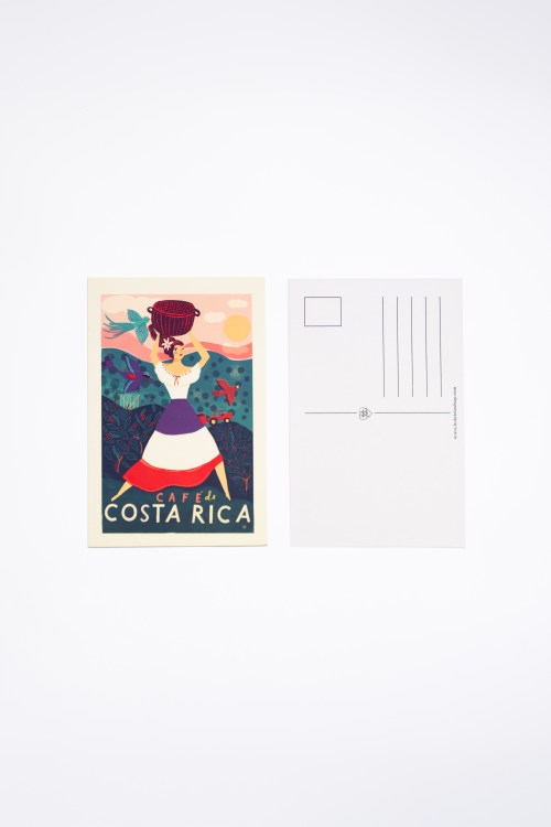 Cafe de Costa Rica Postcard