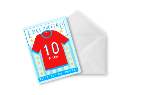 Tarjeta Papá #10