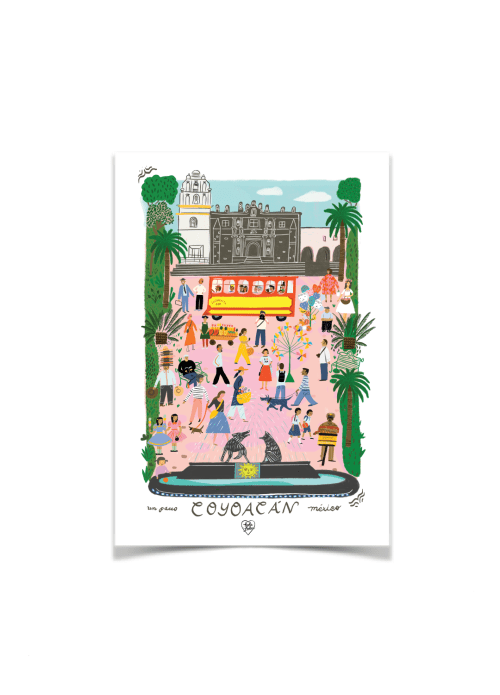 Coyoacan Postcard