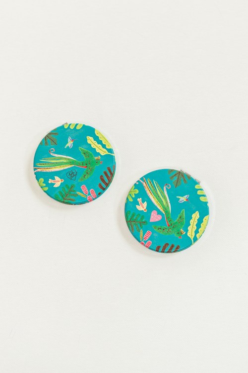 Aves del Paraíso  Small Mirror