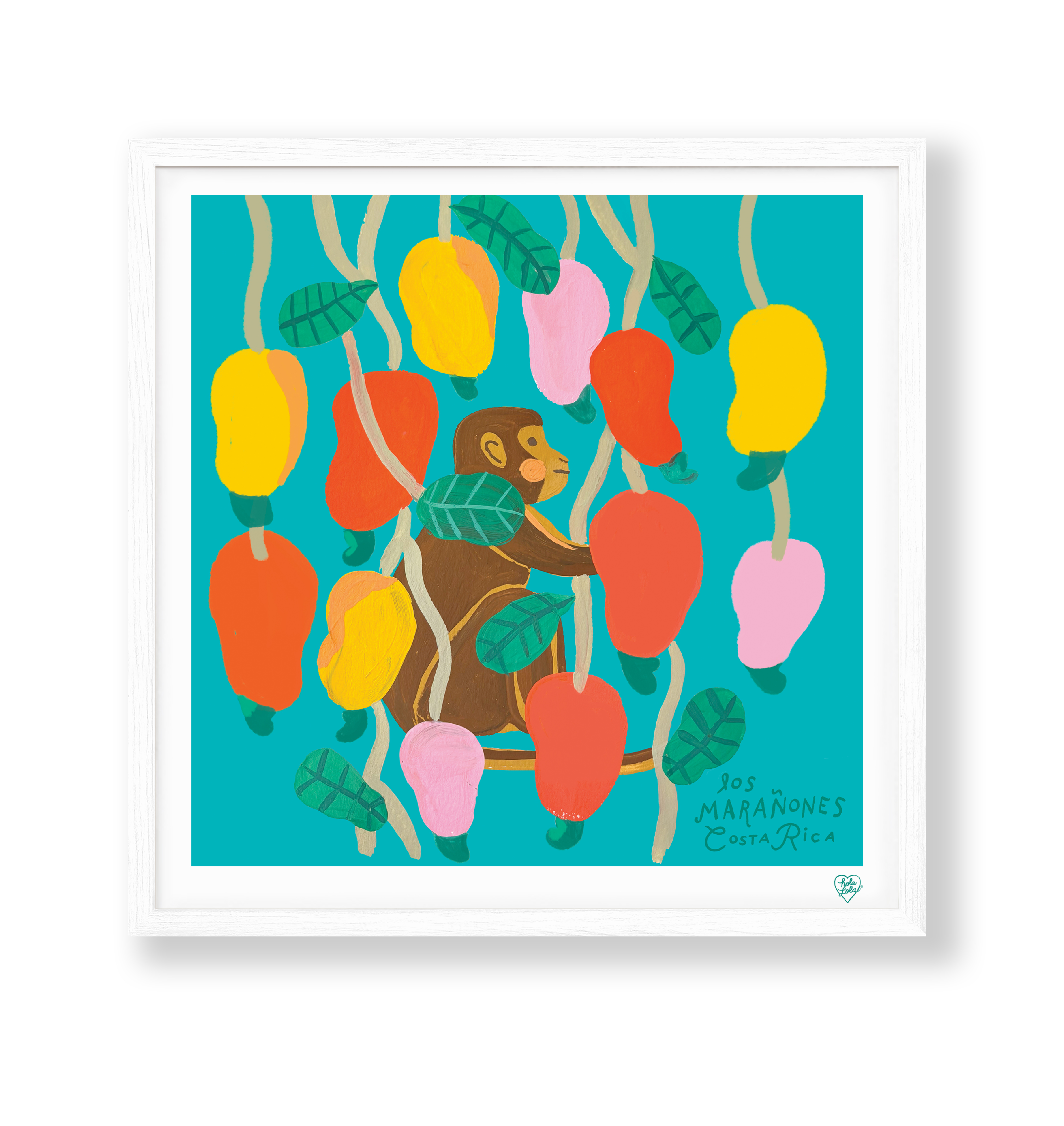 Mono Marañón Square Art Print